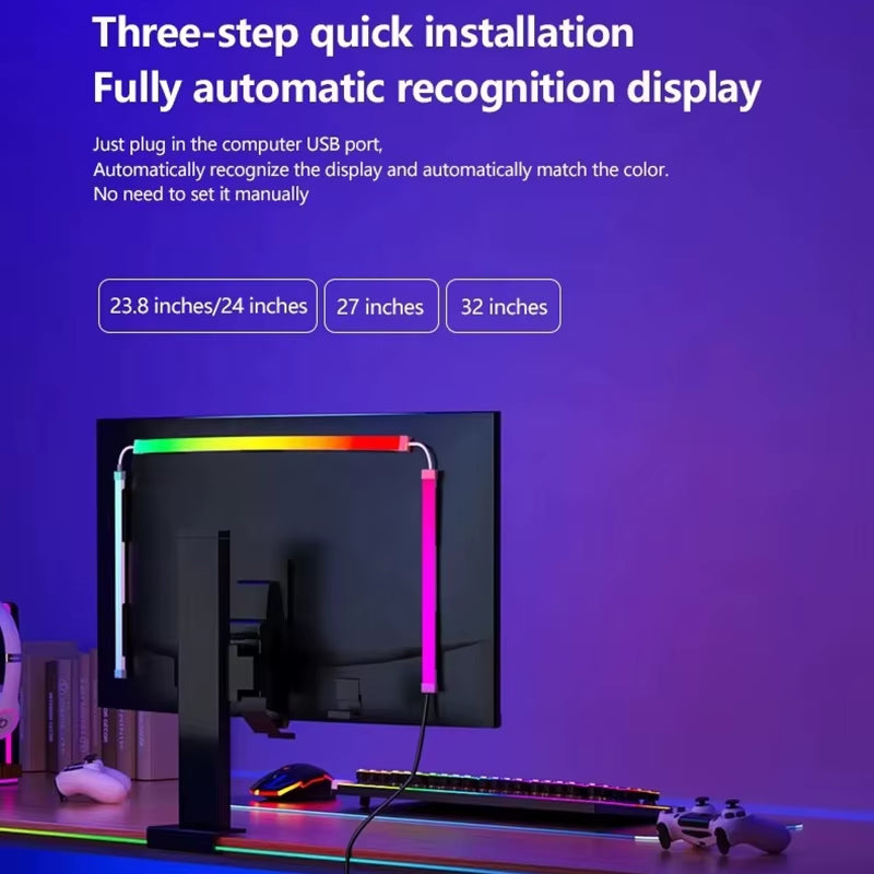 RGB monitor backlight